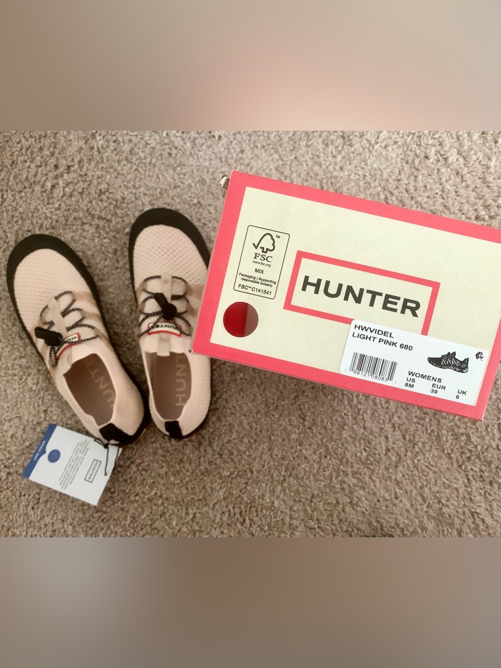 NWT Hunter Women's Videl Casual Slip-on Flat Water Shoes